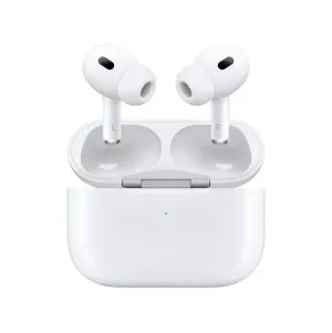 Apple AirPods Pro 2nd Generation In-Ear Earbuds, Noise Cancellation, Up to 30 Hours, White